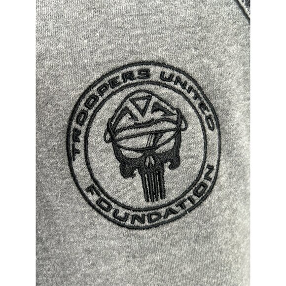J‎ America Hoodie Mens Small VTG Pullover Drawstring Loungewear Cozywear Sport - Picture 3 of 9